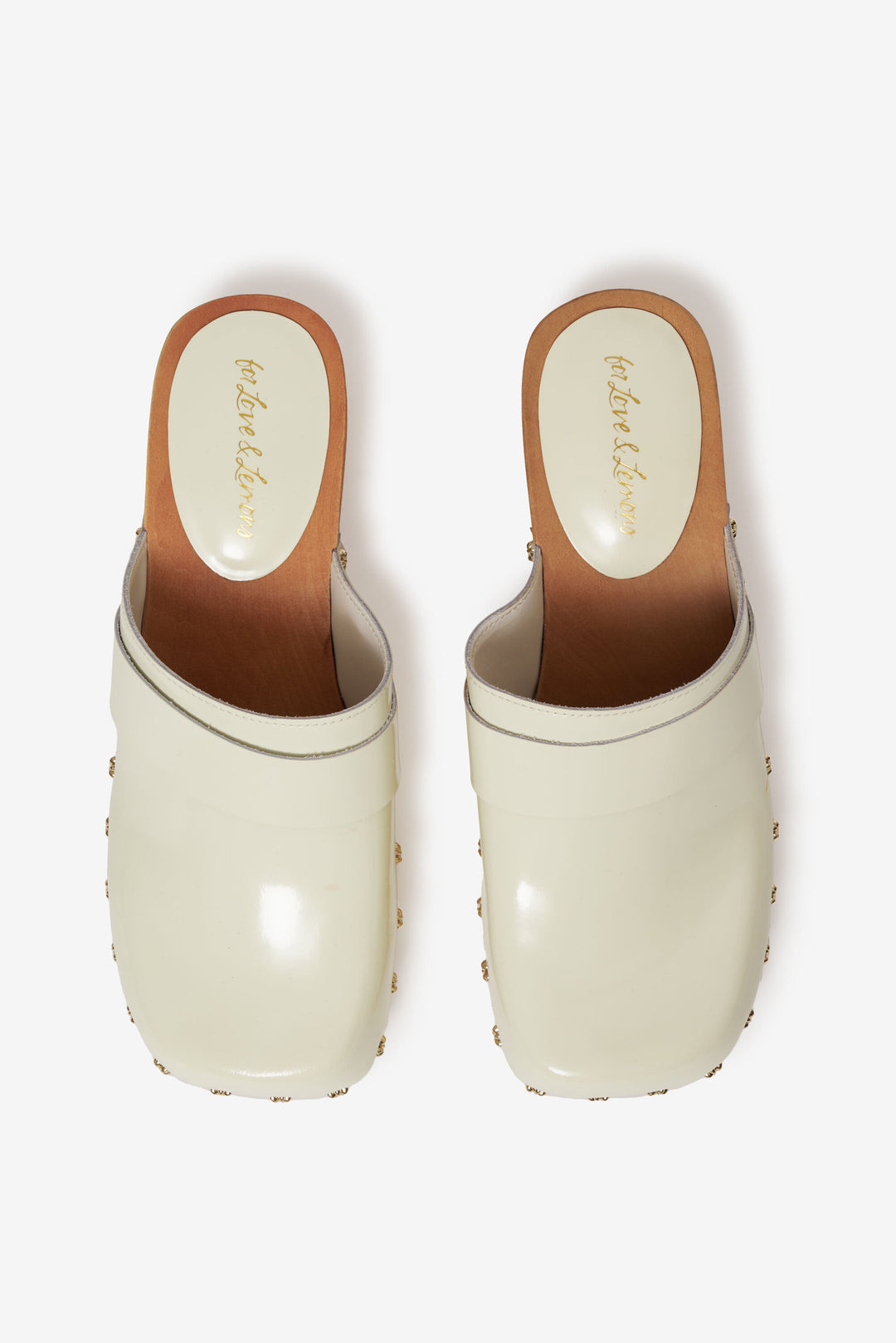 For Love and Lemons Adahlia Clog - Cream