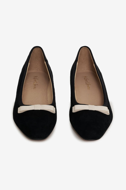 For Love and Lemons Rosie Ballet Flat - Black