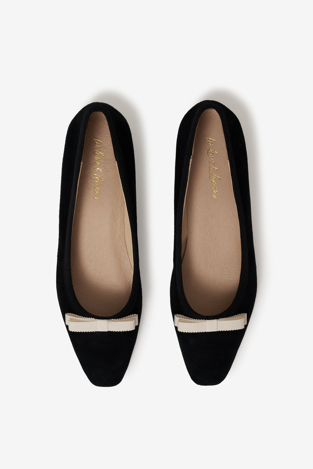 For Love and Lemons Rosie Ballet Flat - Black