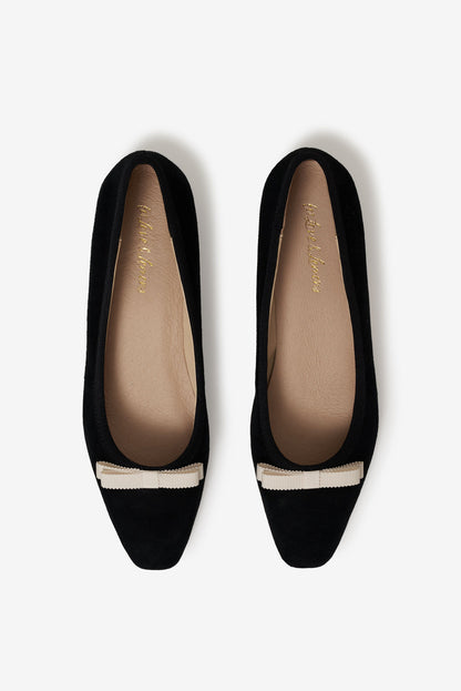 For Love and Lemons Rosie Ballet Flat - Black