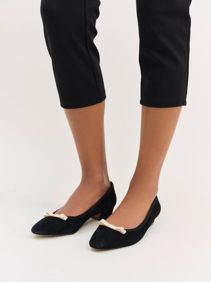 For Love and Lemons Rosie Ballet Flat - Black
