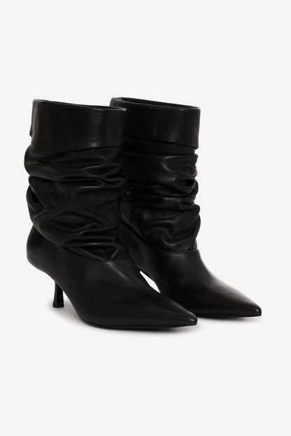 For Love and Lemons Verbana Slouch Boot - Black