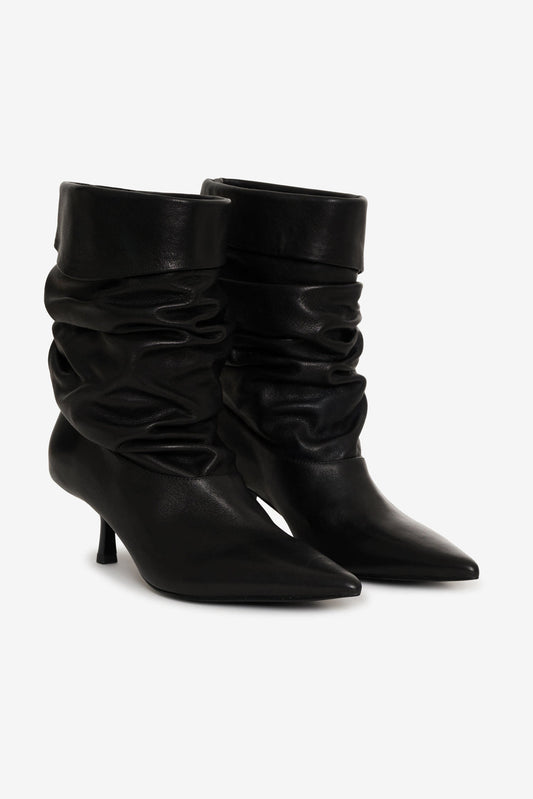 For Love and Lemons Verbana Slouch Boot - Black
