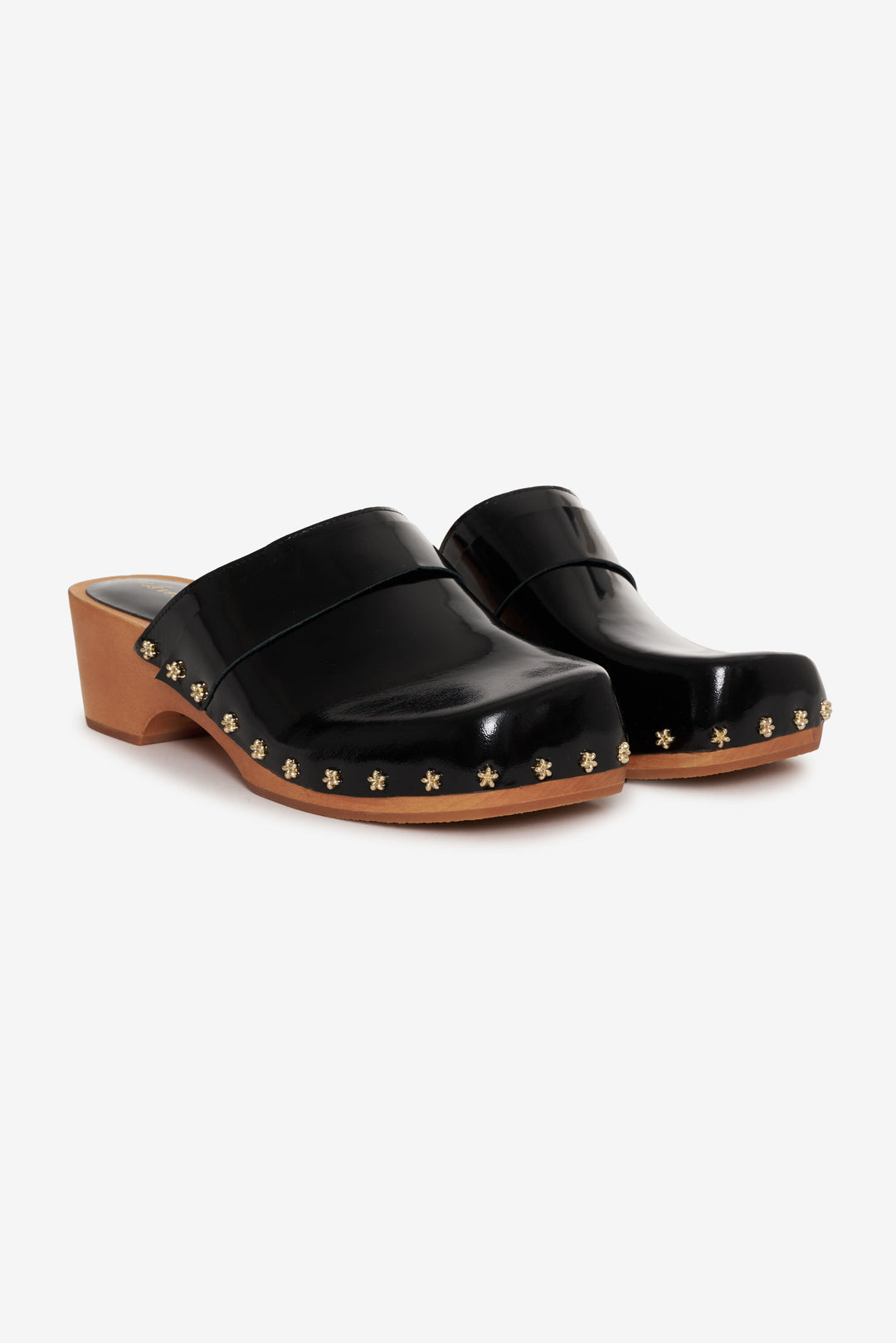 For Love and Lemons Adahlia Clog - Black