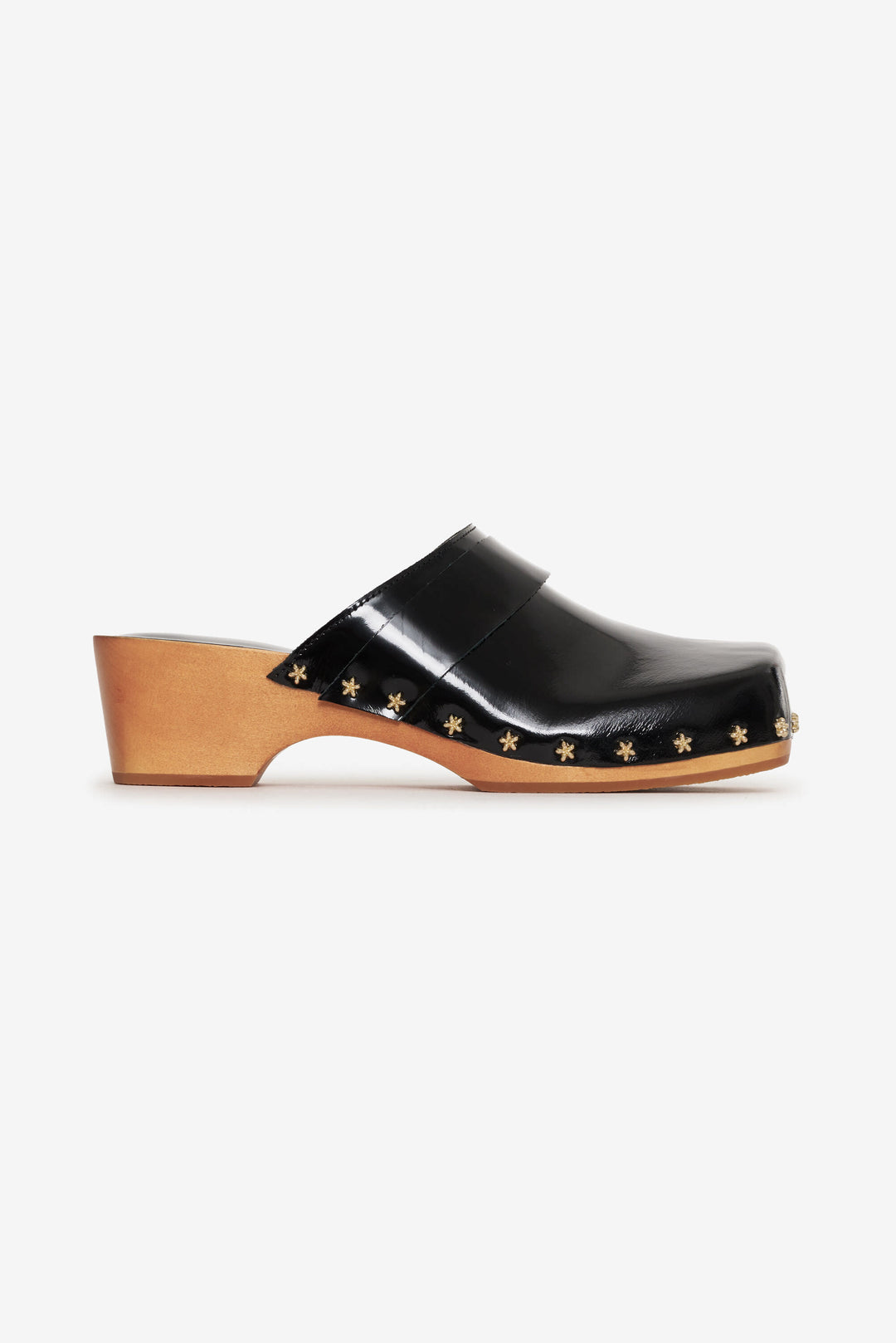 For Love and Lemons Adahlia Clog - Black