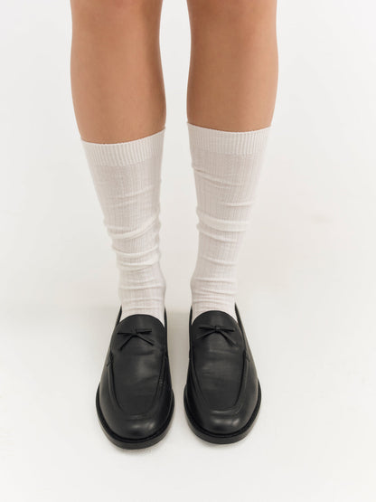For Love and Lemons Helena Loafer - Black