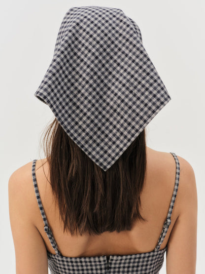 For Love and Lemons Savannah Headscarf - Black
