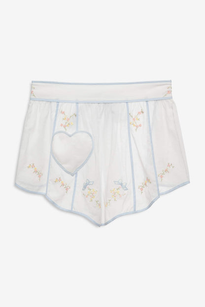 For Love and Lemons Baby Bows Apron - White