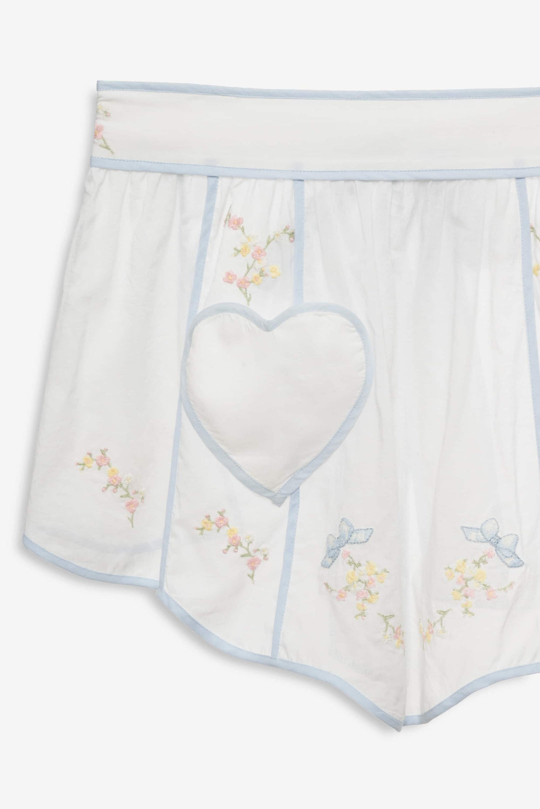 For Love and Lemons Baby Bows Apron - White