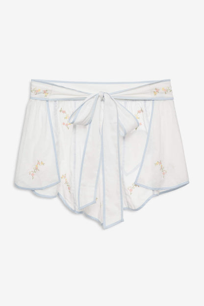 For Love and Lemons Baby Bows Apron - White