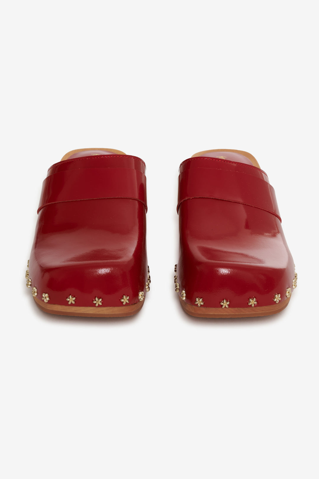 For Love and Lemons Adahlia Clog - Red