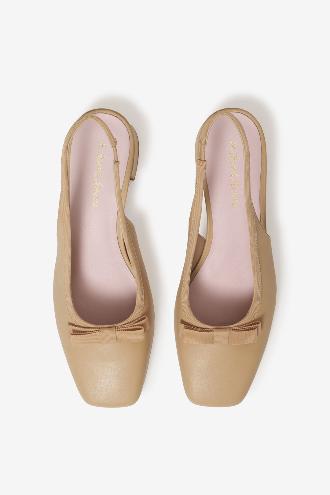 For Love and Lemons Josie Mule Heel - Nude