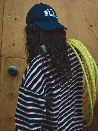 For Love and Lemons Camp Embroidered Baseball Cap - Navy