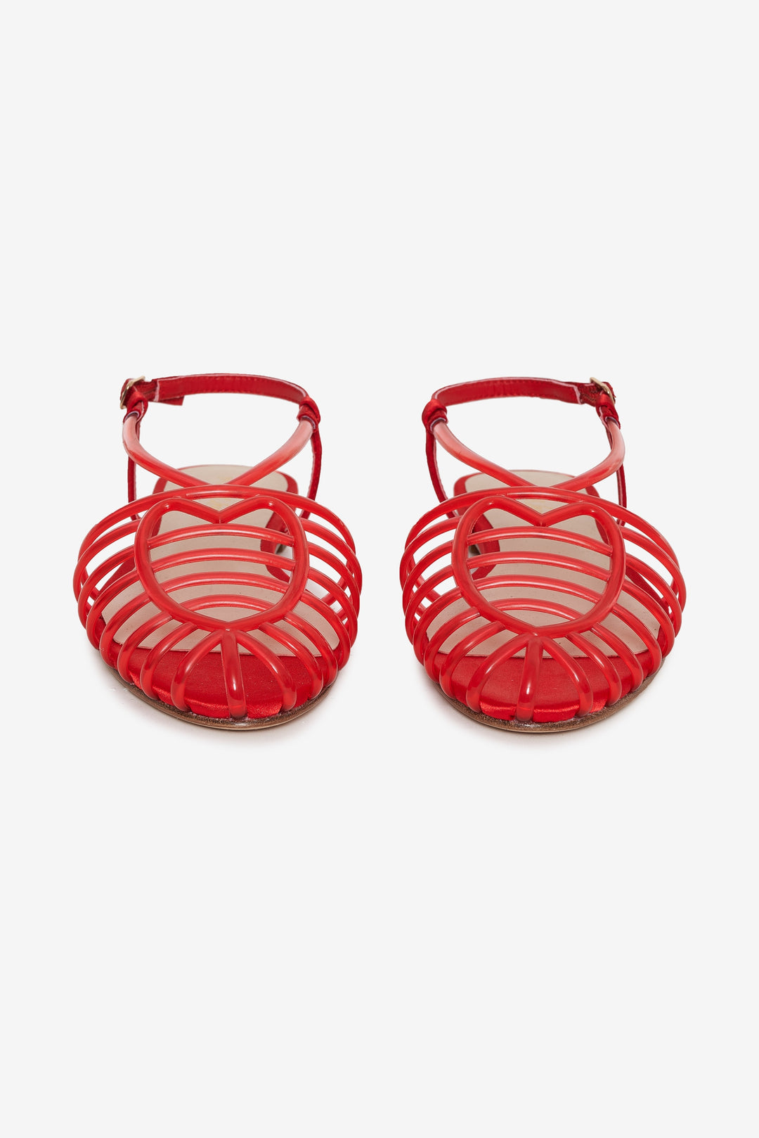 For Love and Lemons Penny Flat - Red