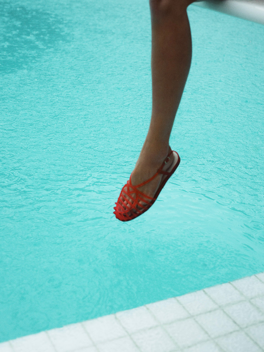 For Love and Lemons Penny Flat - Red