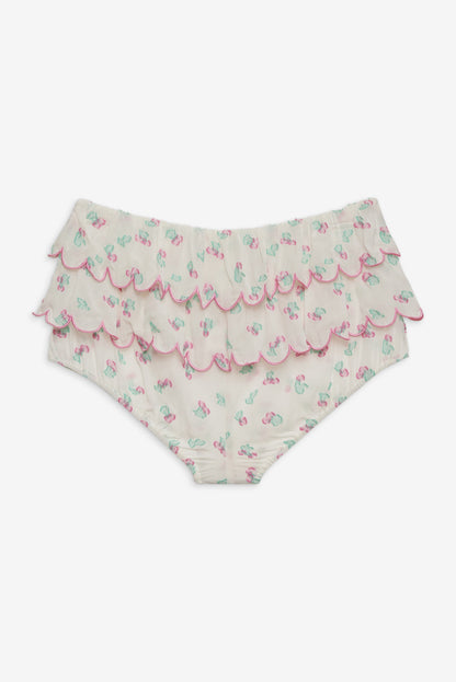 For Love and Lemons Gidget Bloomer Short - White