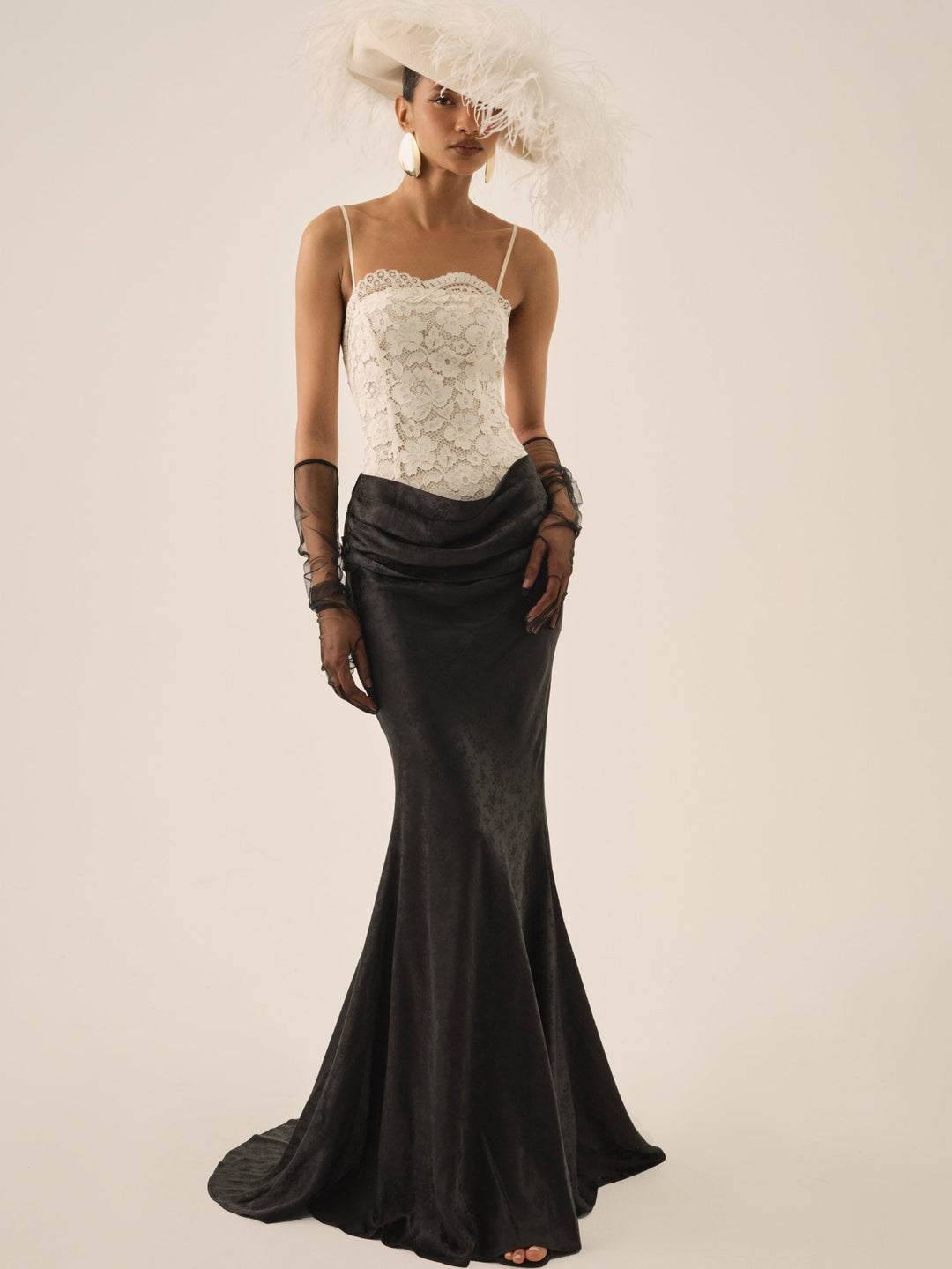 For Love and Lemons Karissa Gown - Cream