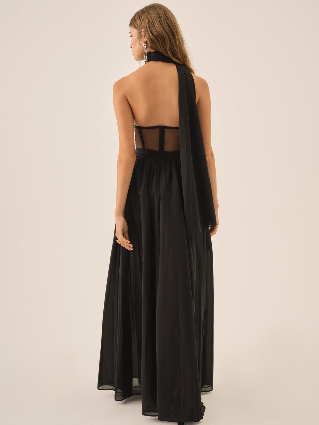 For Love and Lemons Anya Gown  - Black