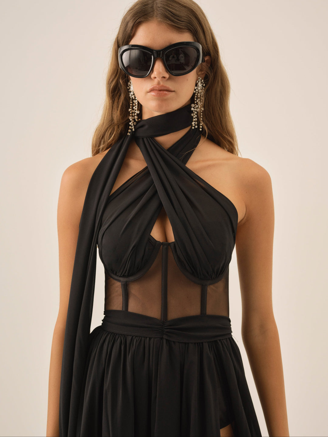 For Love and Lemons Anya Gown  - Black