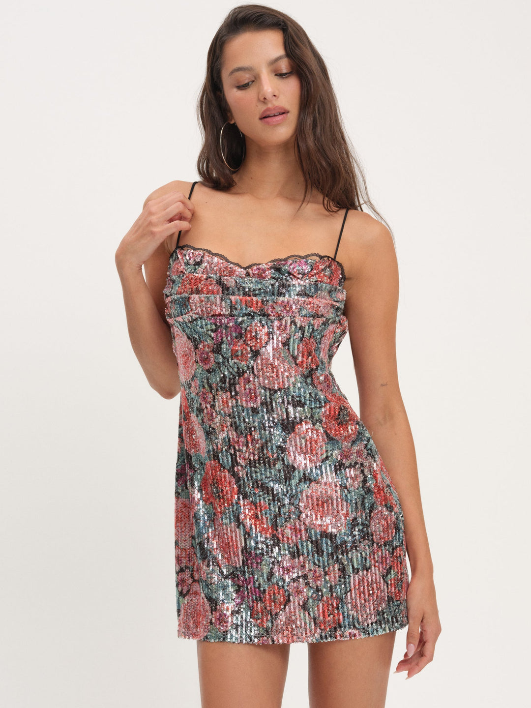For Love and Lemons Ladonna Mini Dress - Multi