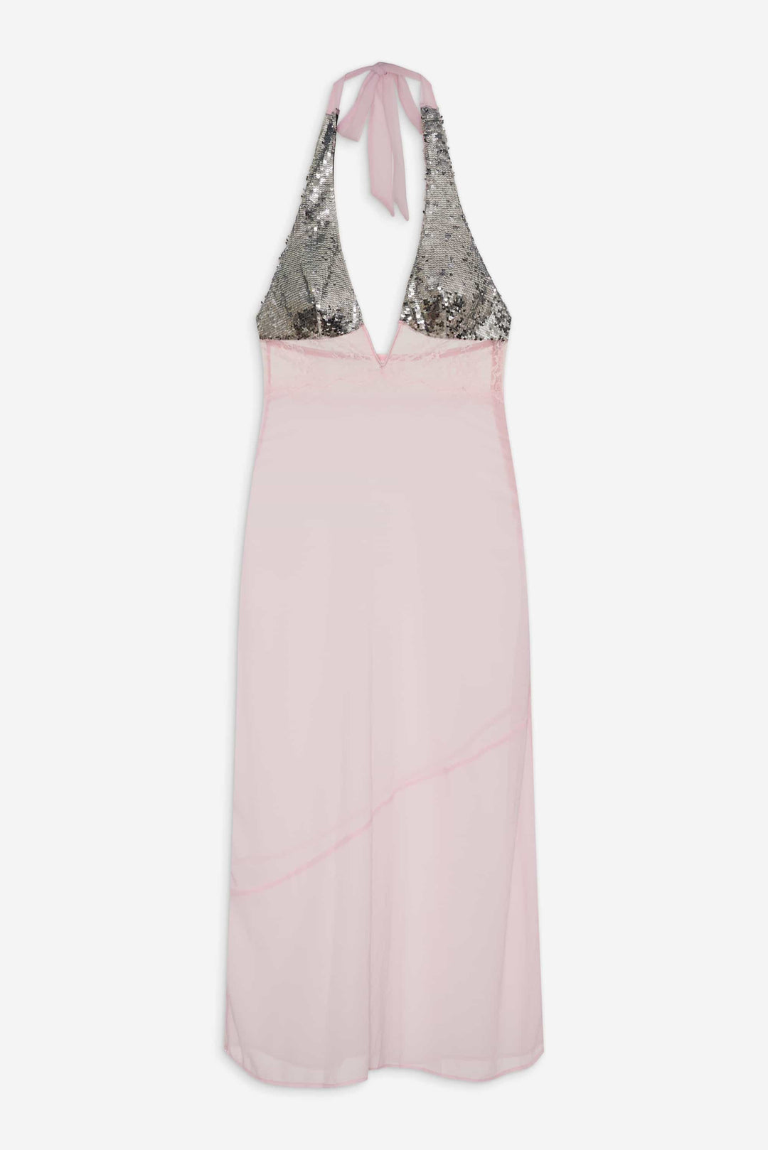 For Love and Lemons Maia Maxi Slip Dress - Pink