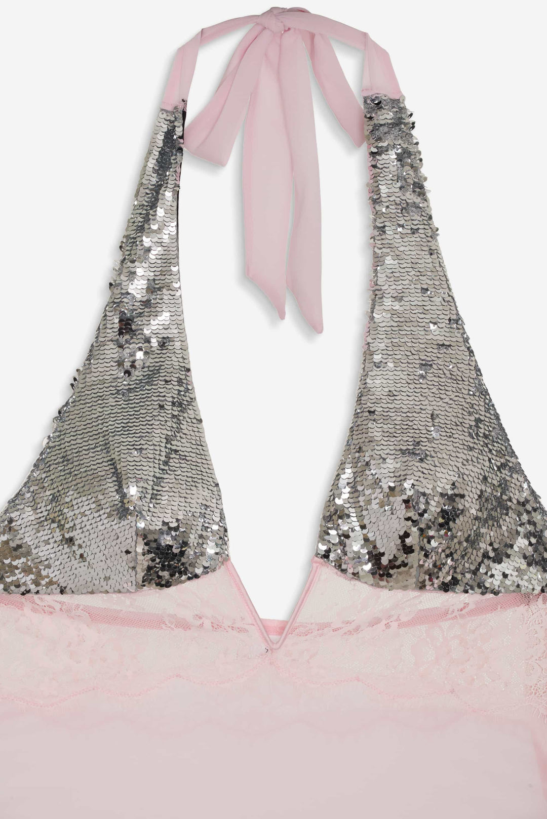 For Love and Lemons Maia Maxi Slip Dress - Pink