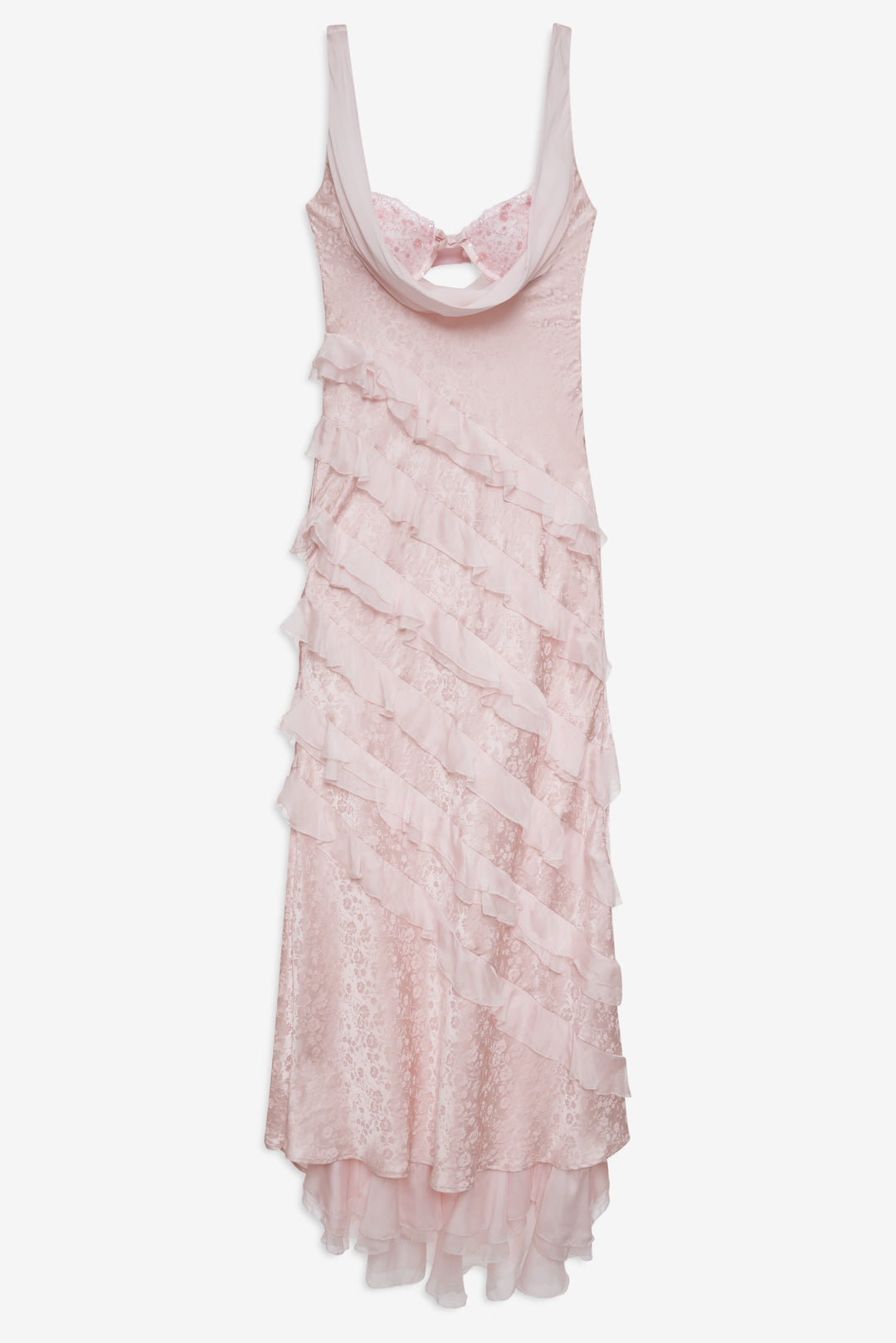 For Love and Lemons Florence Gown - Pink