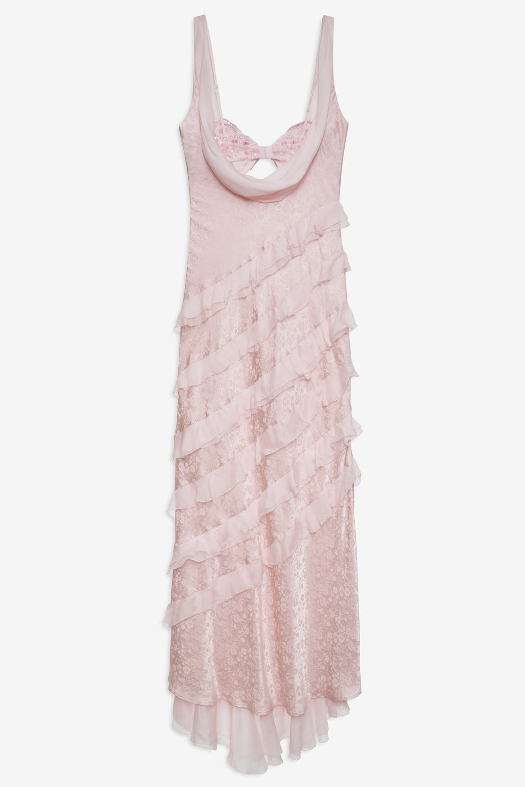 For Love and Lemons Florence Gown - Pink