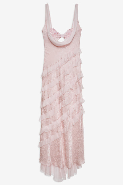 For Love and Lemons Florence Gown - Pink