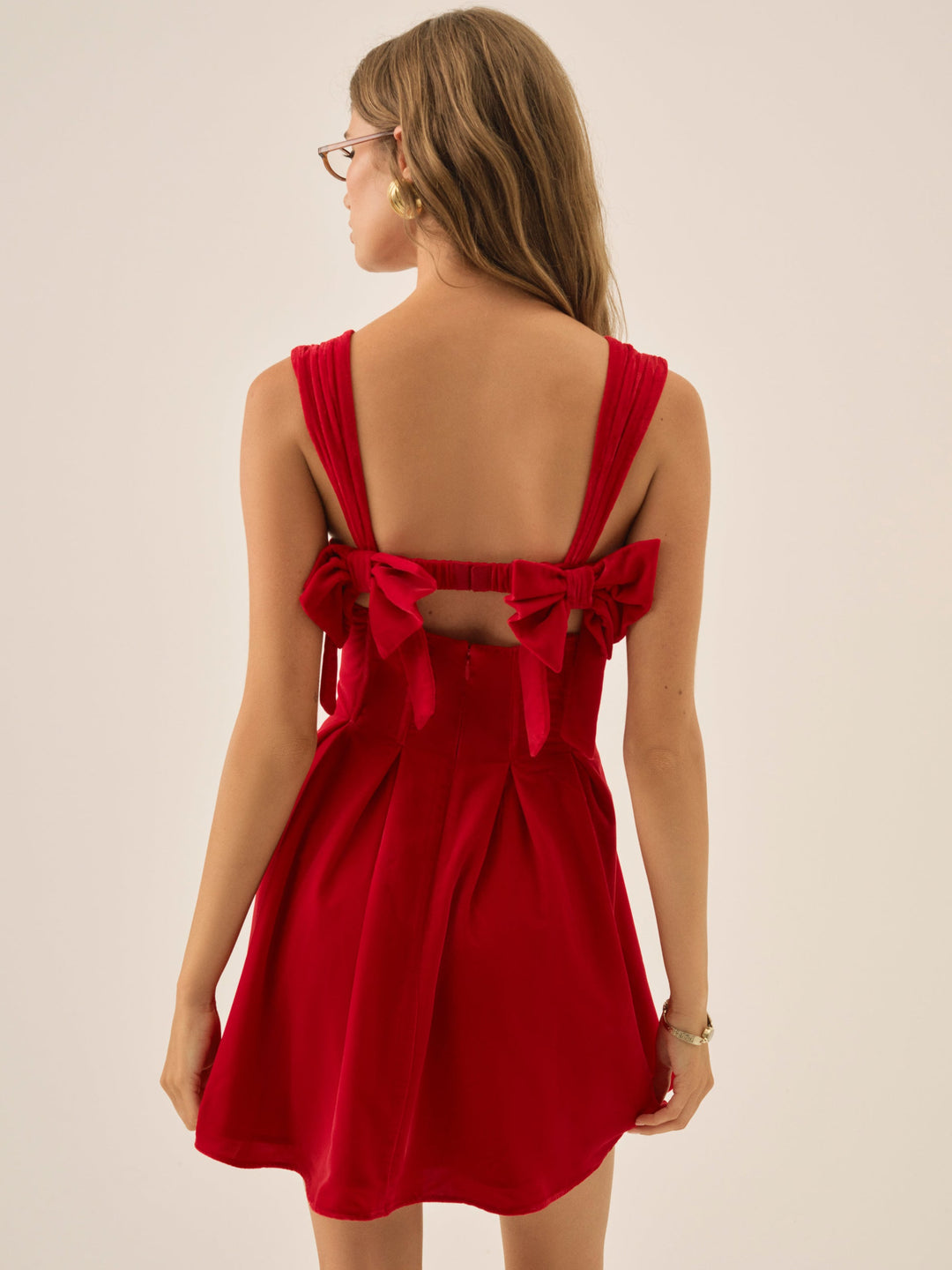 For Love and Lemons August Mini Dress - Red