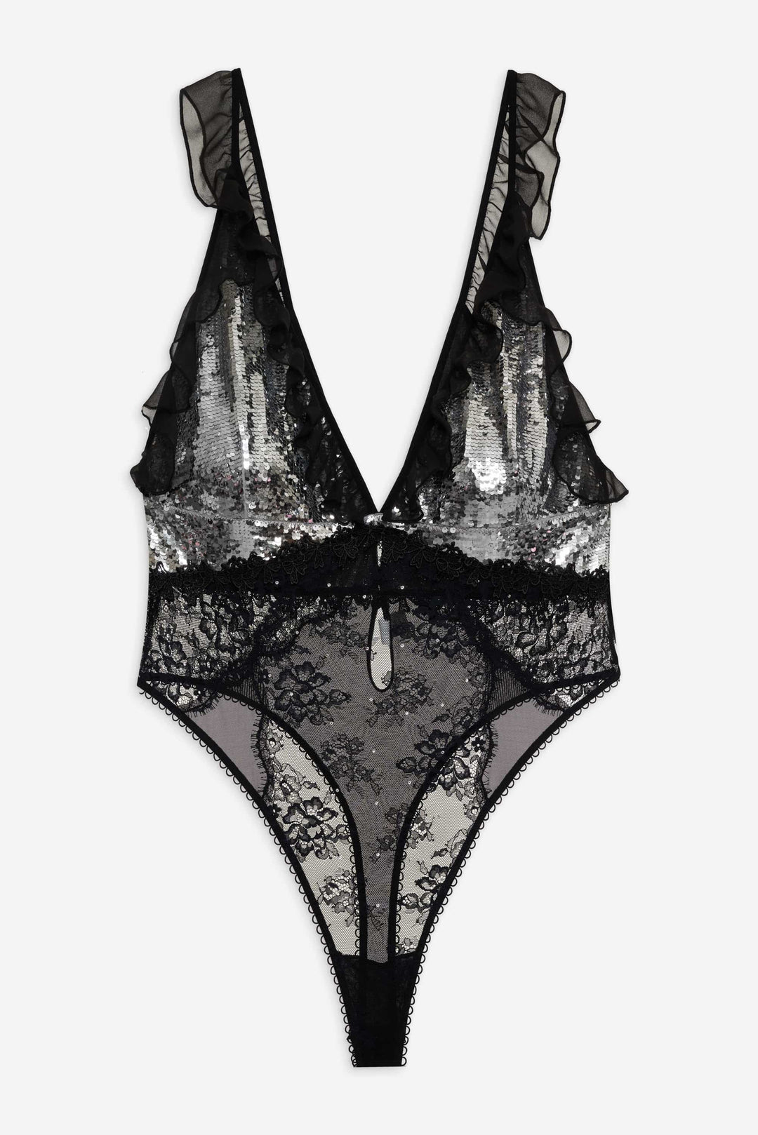 For Love and Lemons Maia Teddy - Silver