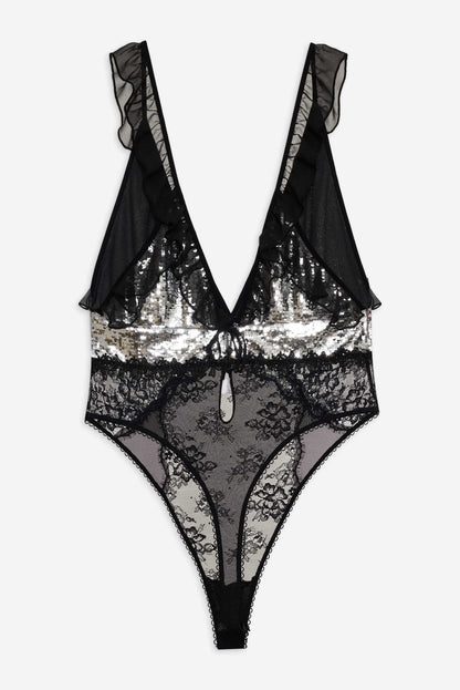 For Love and Lemons Maia Teddy - Silver