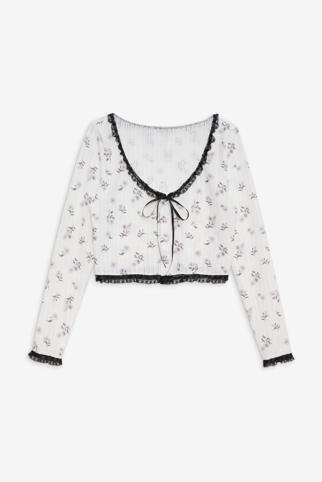For Love and Lemons Fawn Cardigan - White