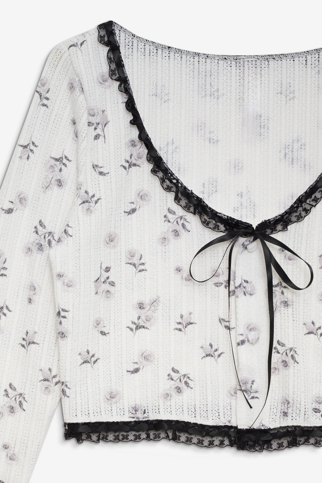 For Love and Lemons Fawn Cardigan - White