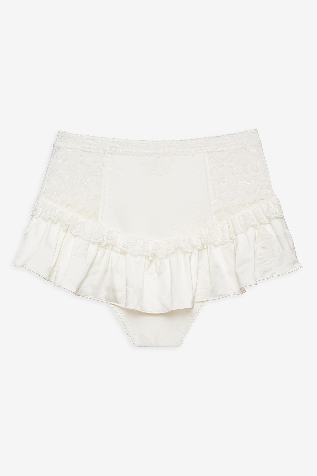 For Love and Lemons Lana Corset Skirt - White