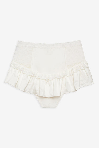 For Love and Lemons Lana Corset Skirt - White