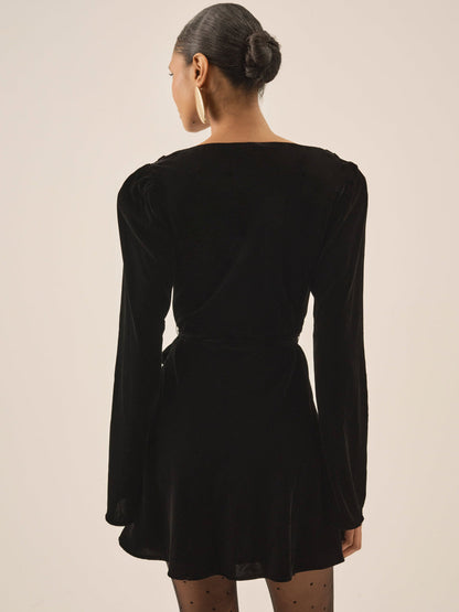 For Love and Lemons Lucinda Mini Dress - Black