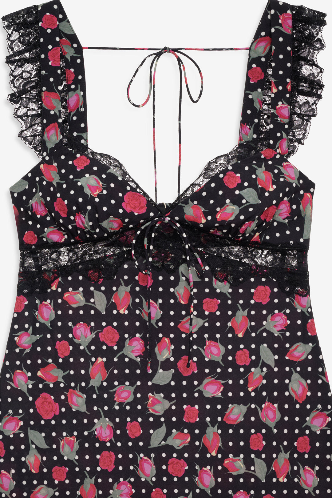For Love and Lemons Clarisse Maxi Dress - Black