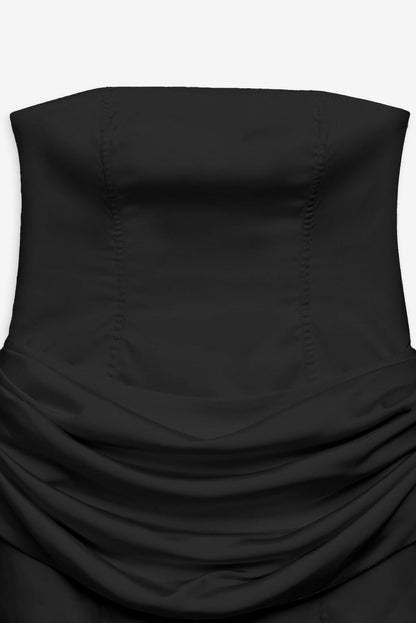 For Love and Lemons Serena Mini Dress - Black