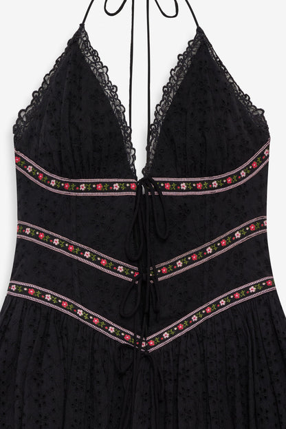 For Love and Lemons Mckinley Mini Dress - Black