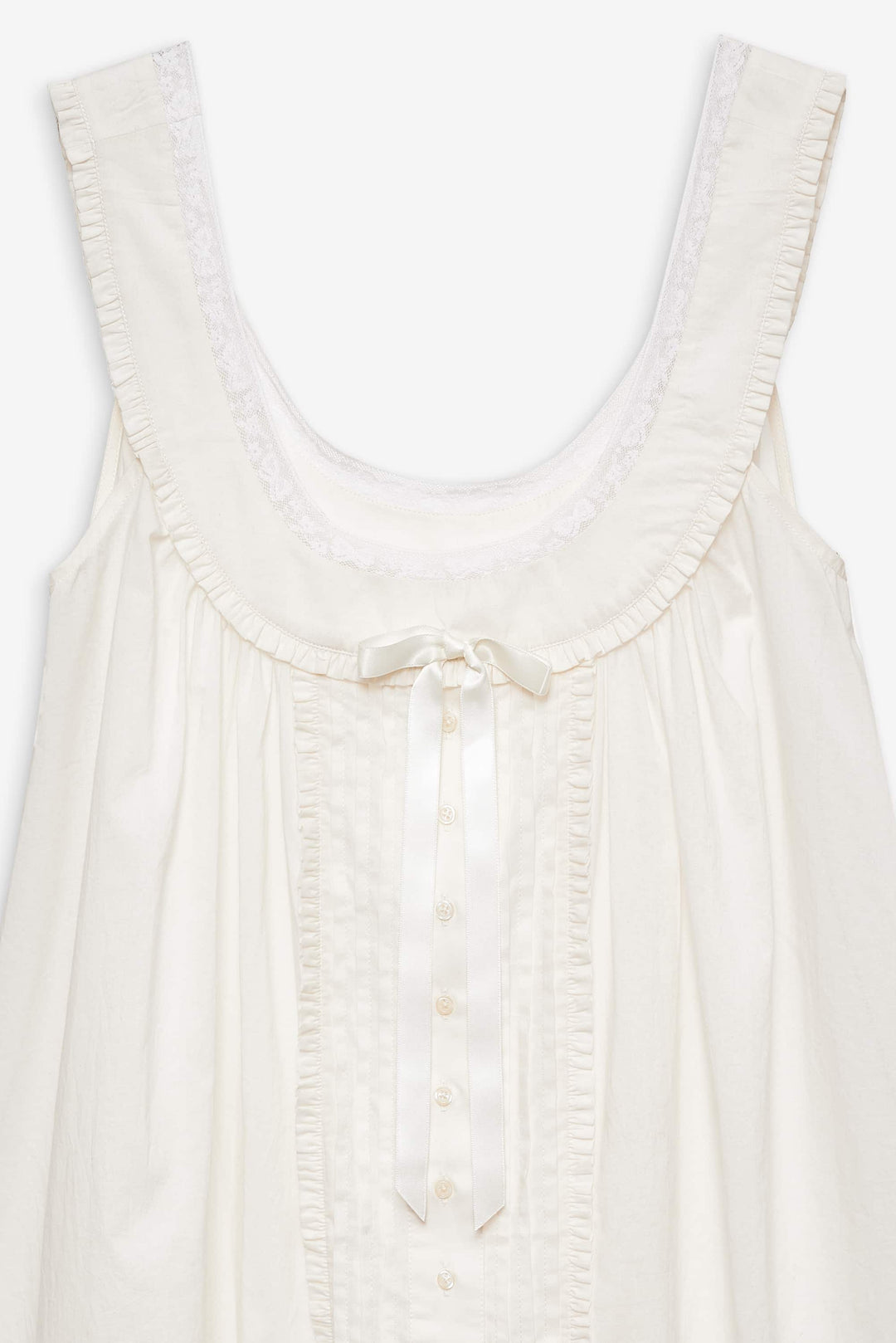For Love and Lemons Venetia Slip Dress - Vintage Cream