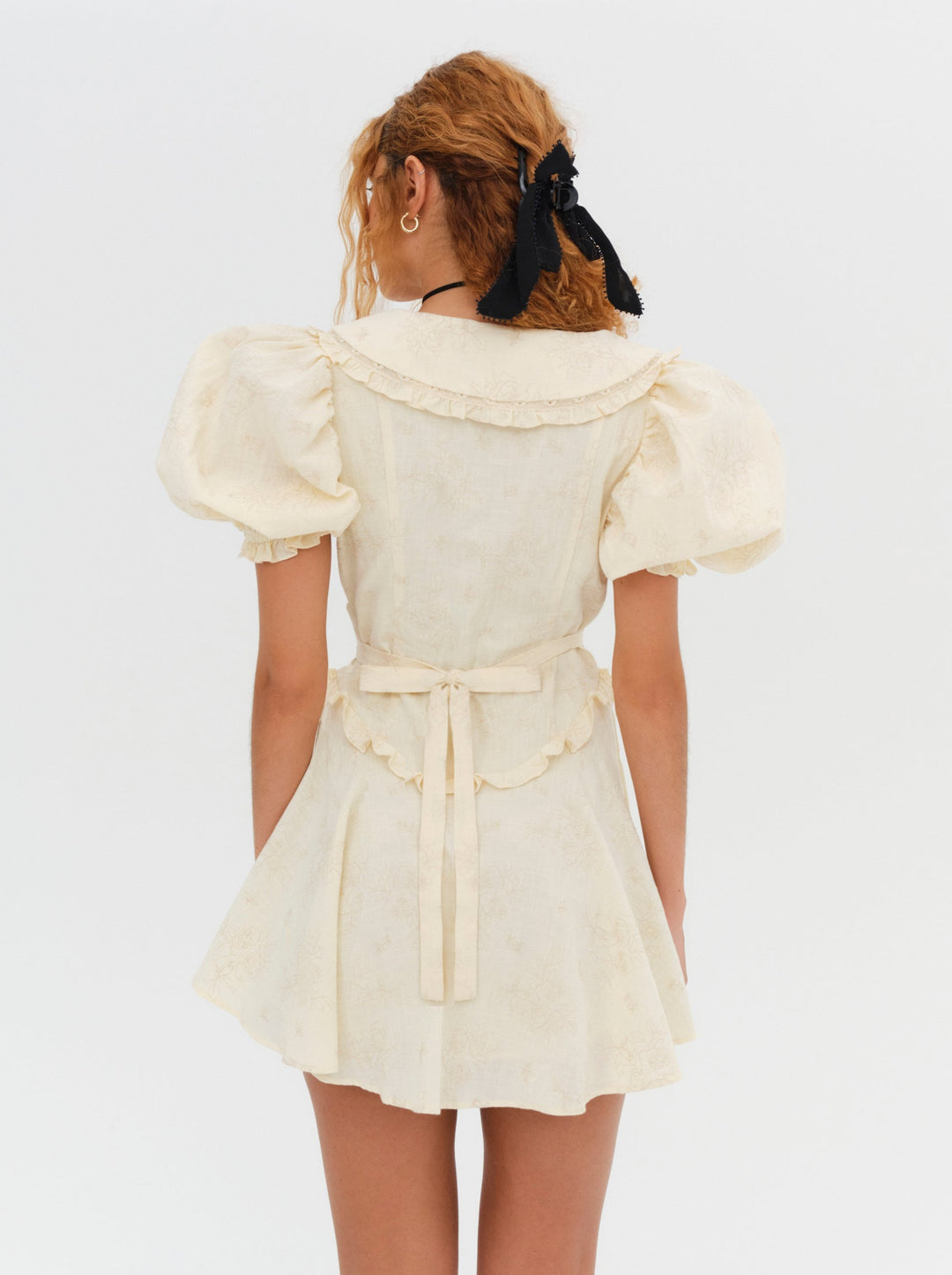 For Love and Lemons Gigi Mini Dress - Cream