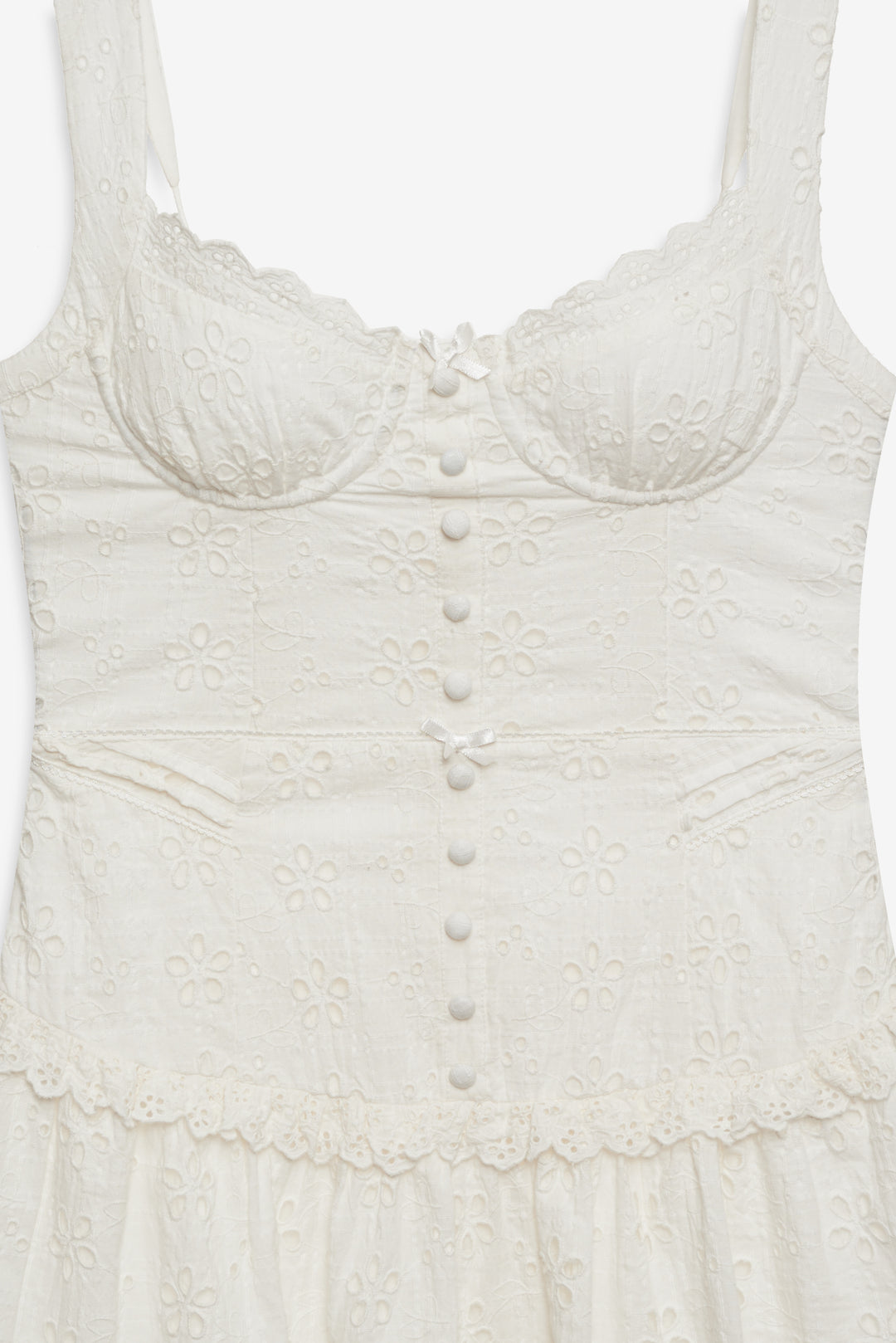 For Love and Lemons Dreamy Daisy Mini Dress - White