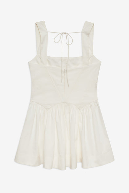 For Love and Lemons Chloe Mini Dress - White