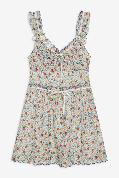 For Love and Lemons Strawberry Kiss Dress - Strawberry