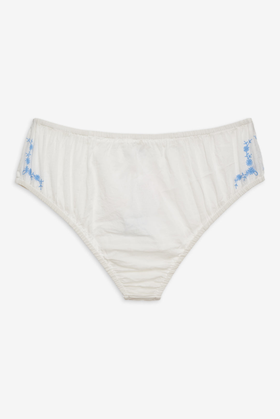 For Love and Lemons Forget Me Not Embroidery Bloomer Panty - White