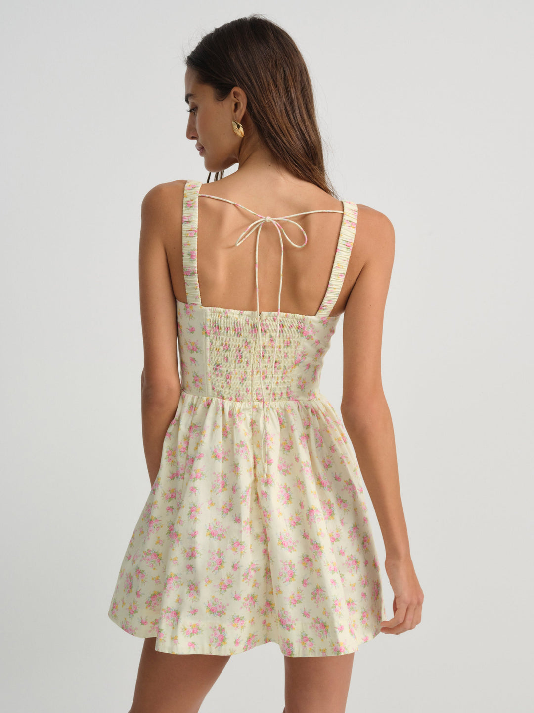 For Love and Lemons Zofia Mini Dress - Yellow