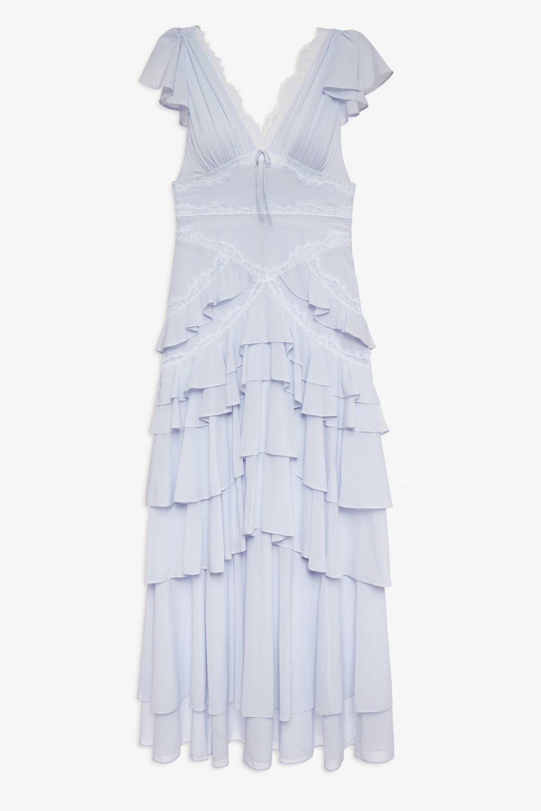 For Love and Lemons Adriana Gown - Periwinkle