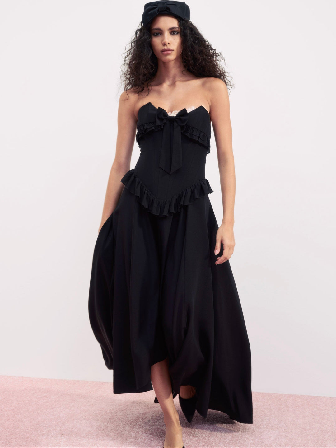 For Love and Lemons Harmony Maxi Dress - Black