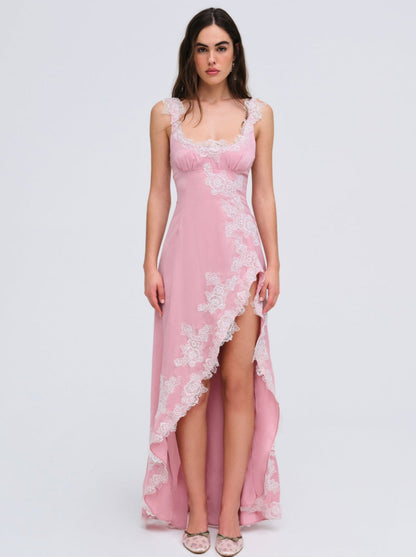 For Love and Lemons Clemence Maxi Dress - Pink